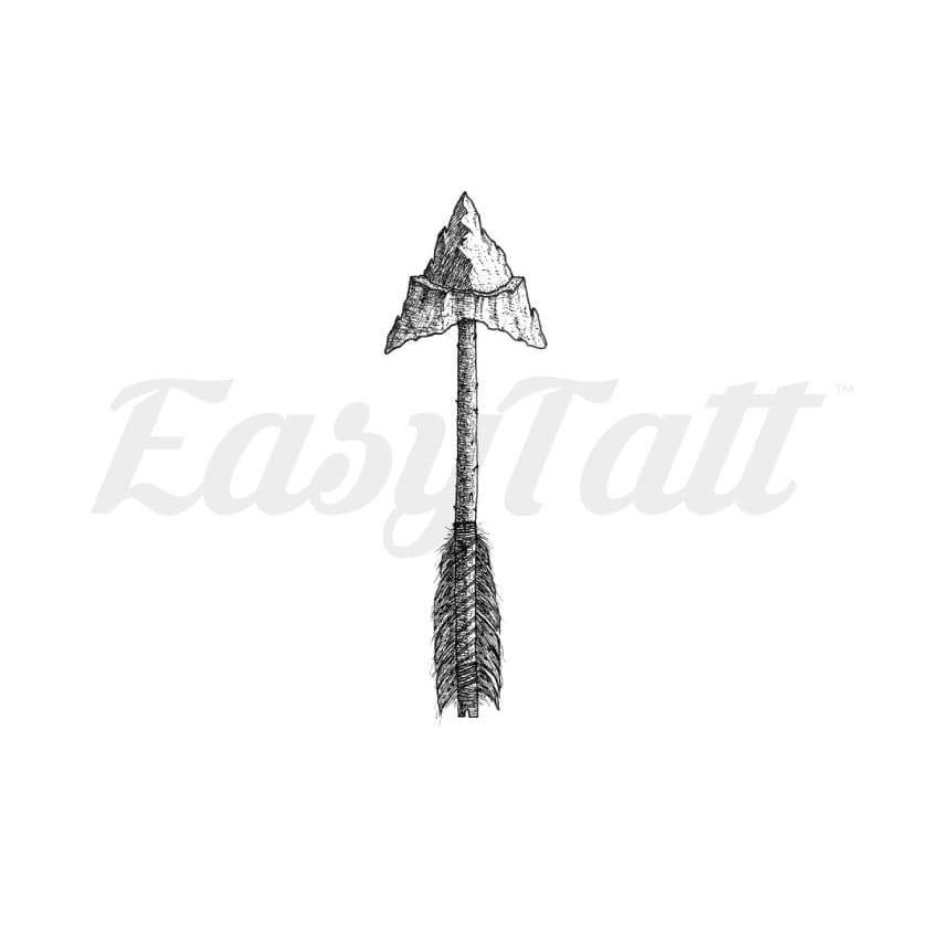 Arrow Mountain - By C.kritzelt - Temporary Tattoo