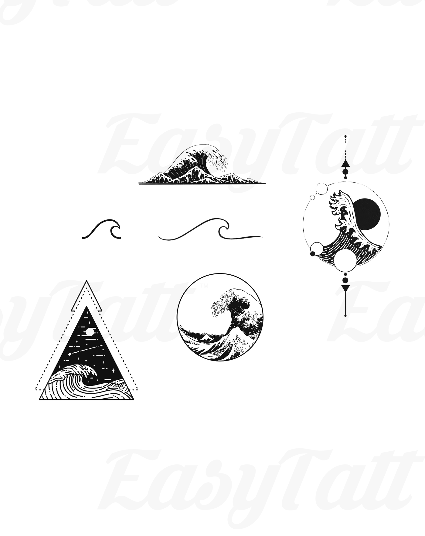 Tidal - Temporary Tattoos